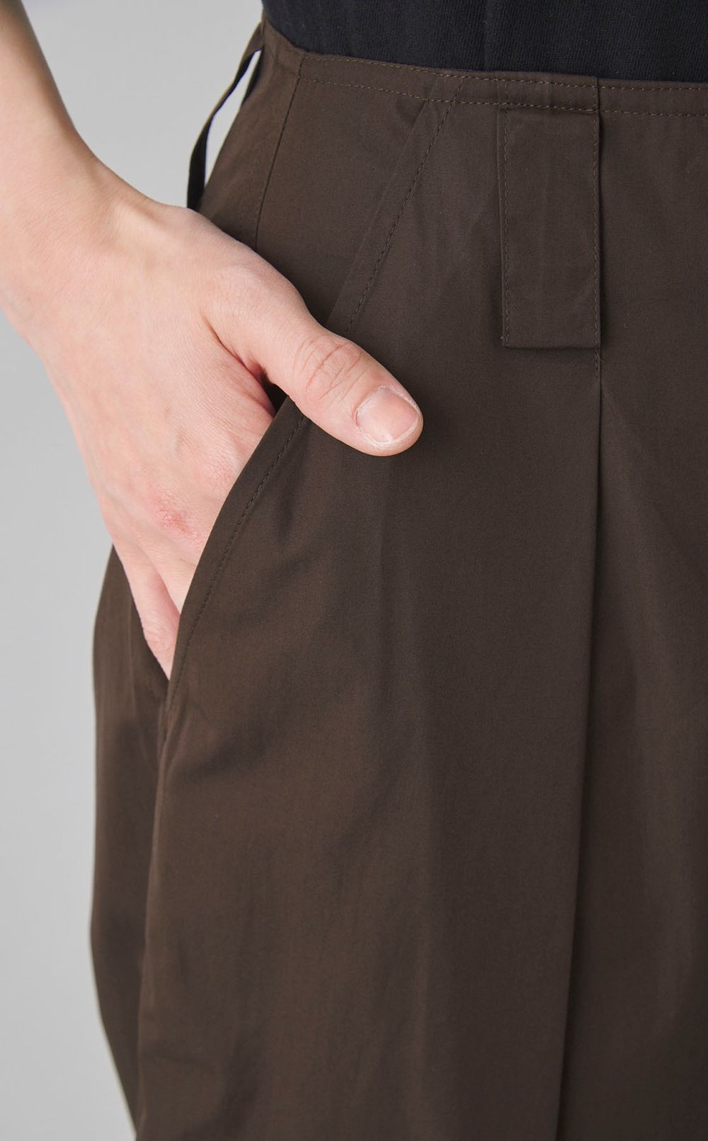 コットンタック入りハーフパンツ