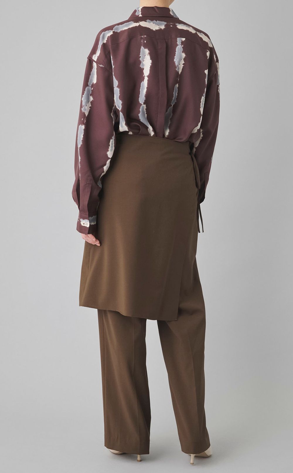 2wayスカートセットパンツ