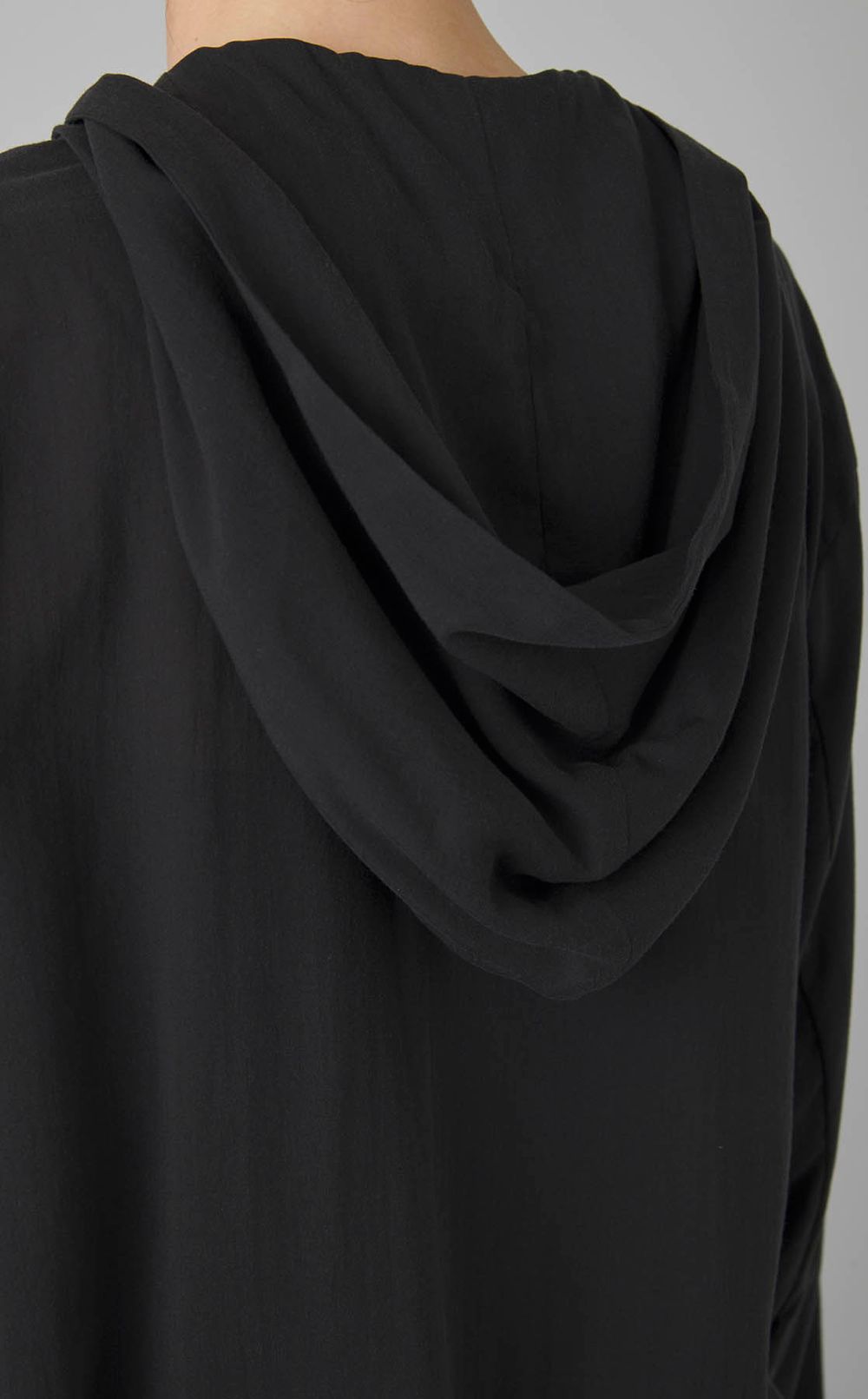 オーバーサイズフーディーブラウス