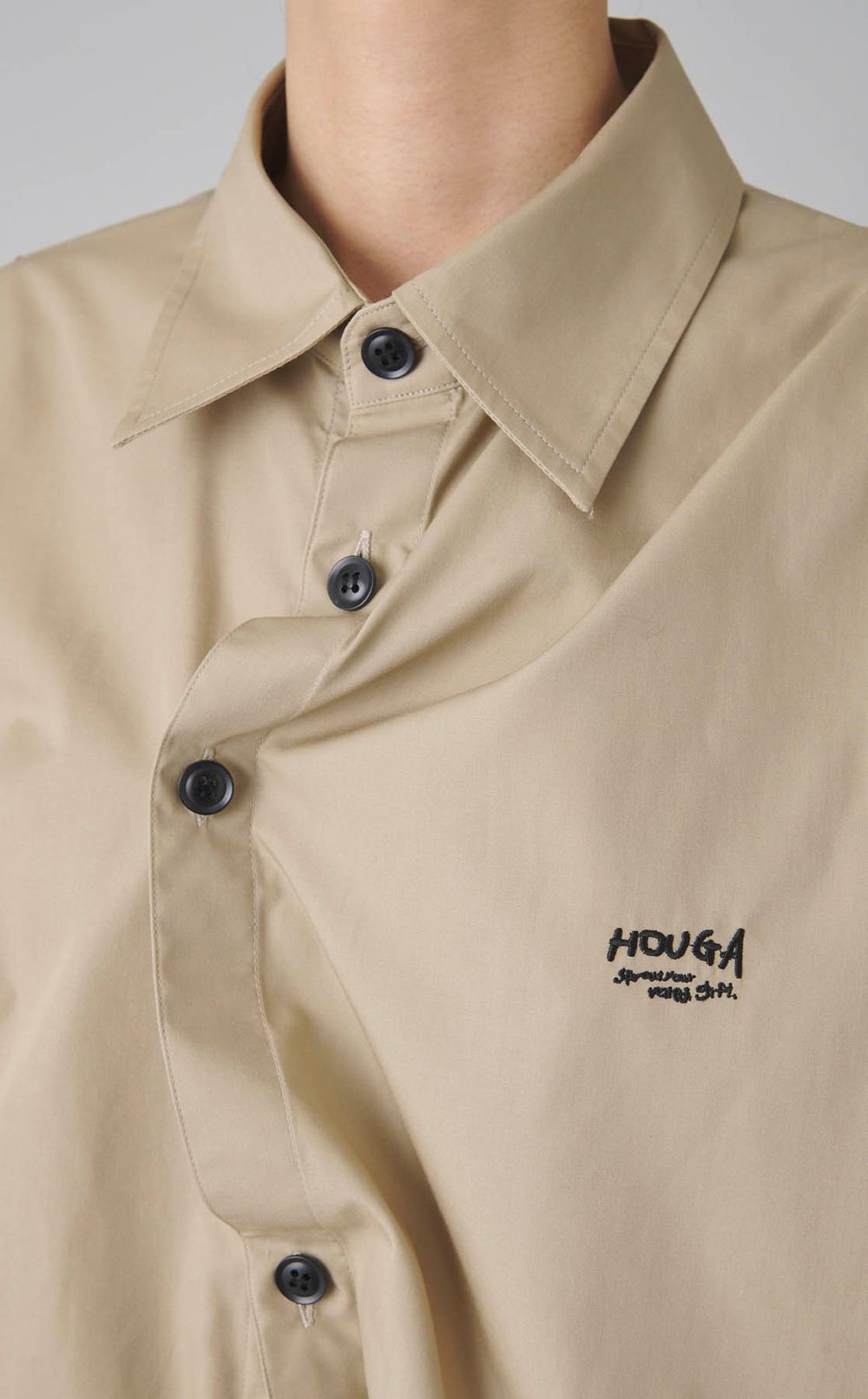 サインエンブロイダリーギャザーワンピース