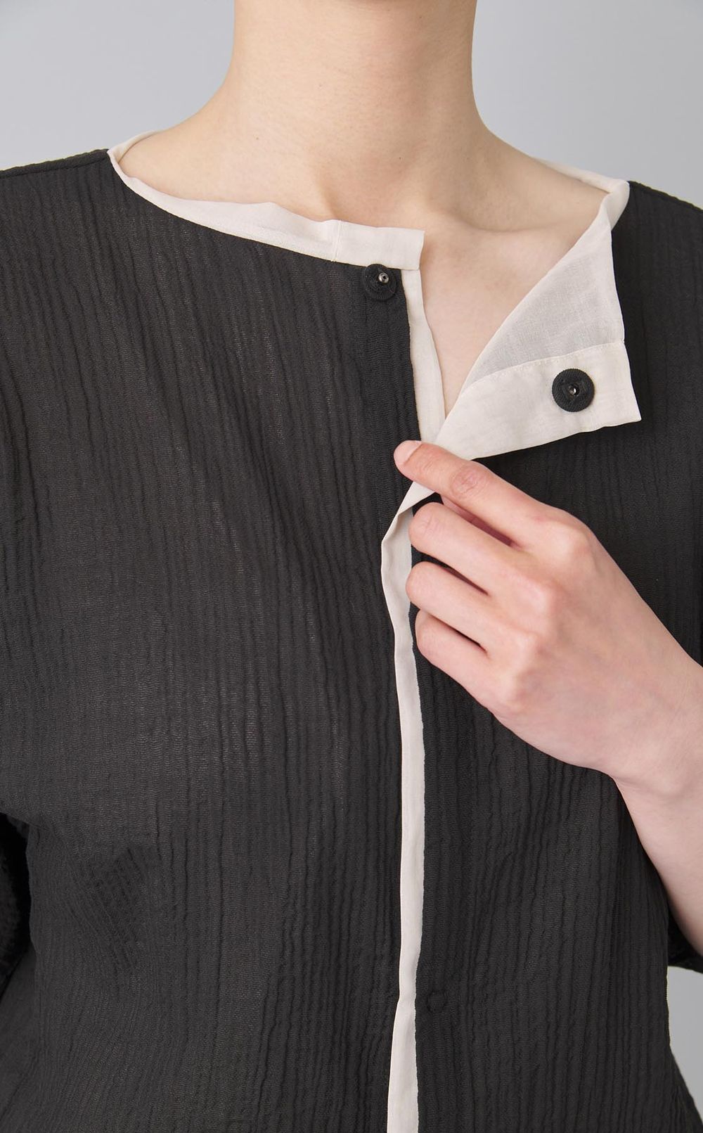 2wayオーバーサイズブラウス