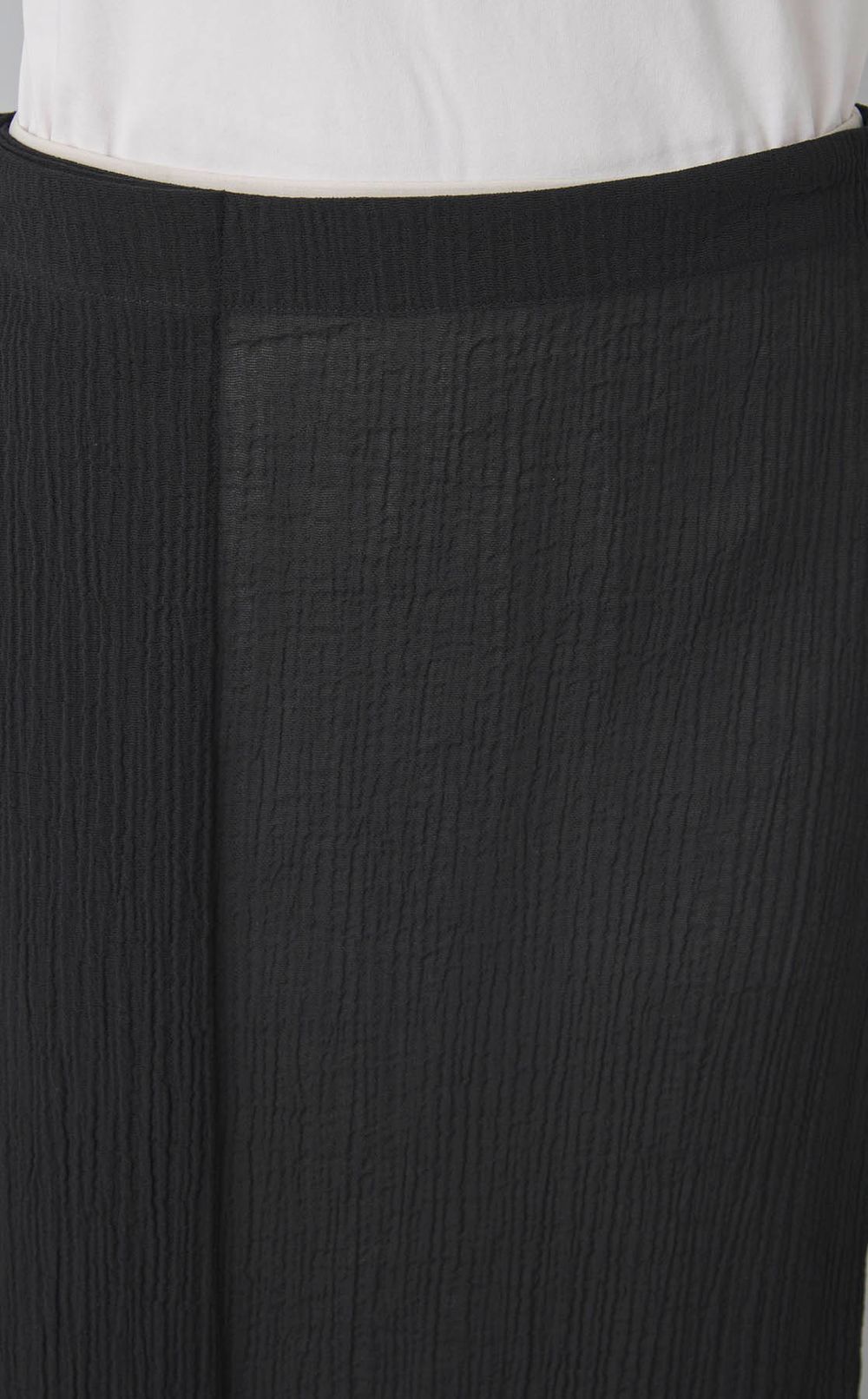 レイヤードラップミディスカート