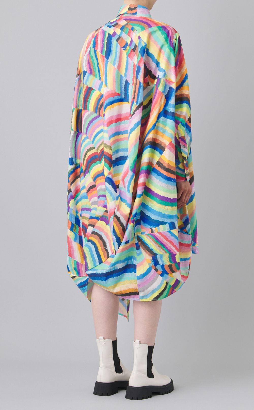 ヘラルボニーボールシャツワンピース