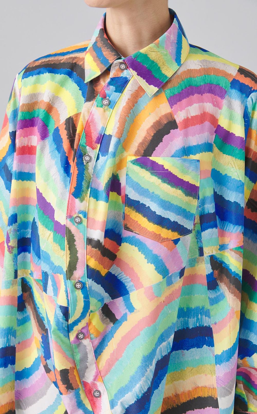 ヘラルボニーボールシャツワンピース