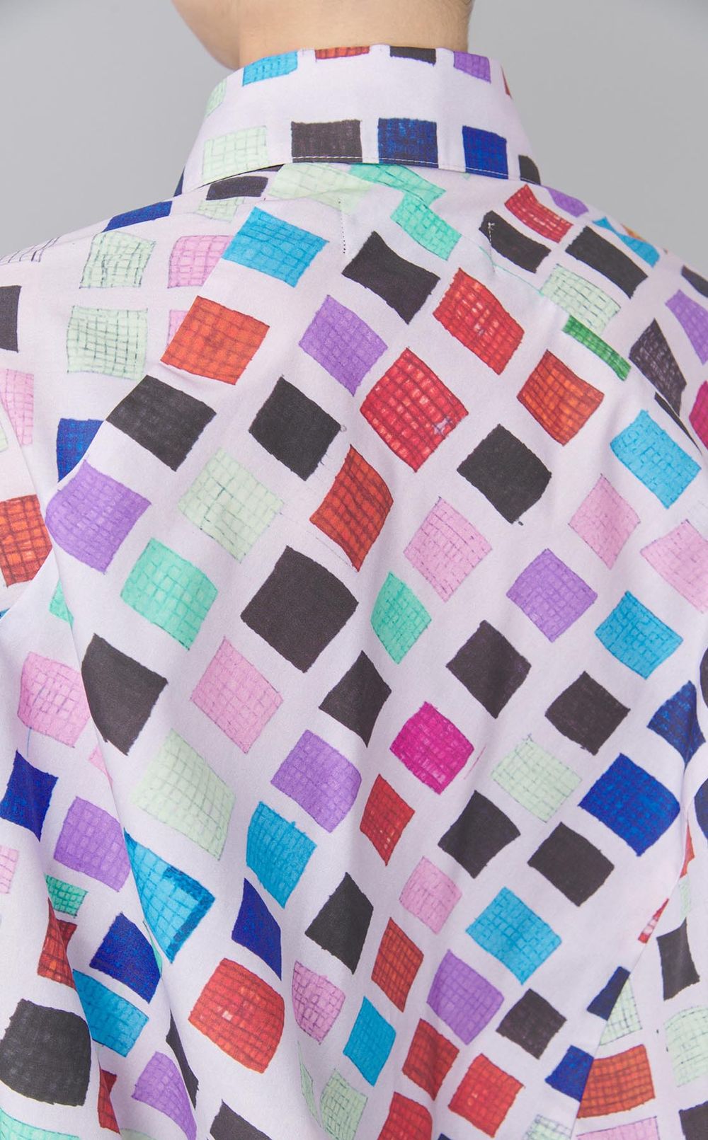 ヘラルボニープリントボールシャツ