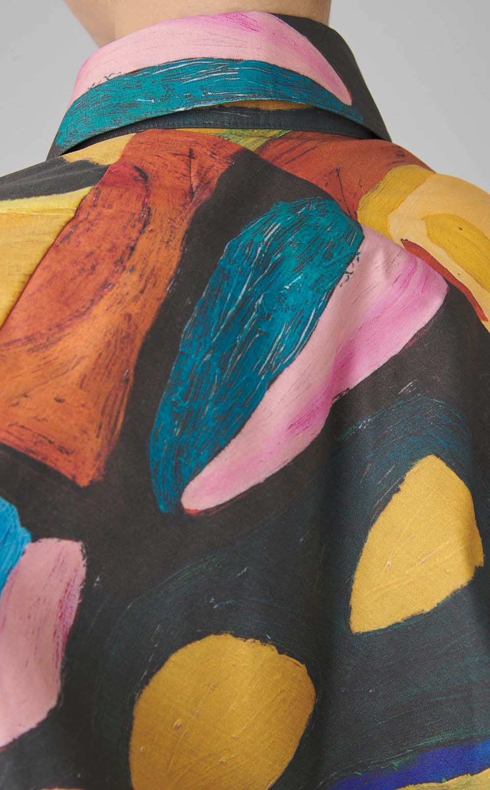 ヘラルボニープリントボールシャツ