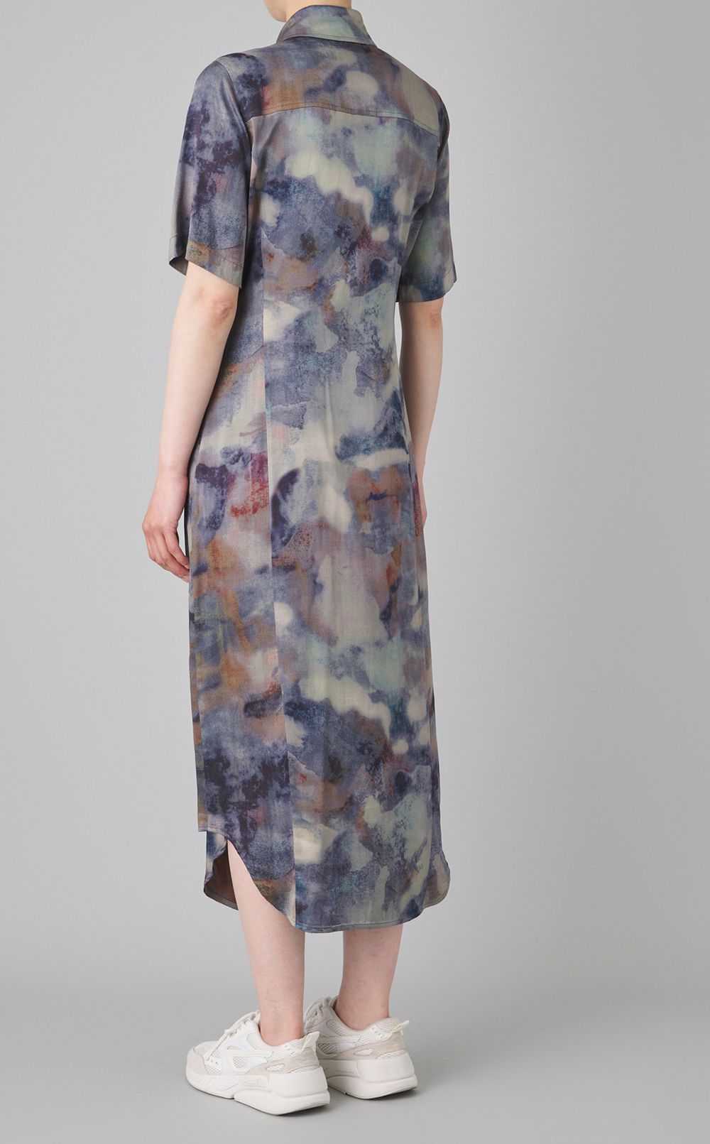 力モプリン卜シャツワンピース