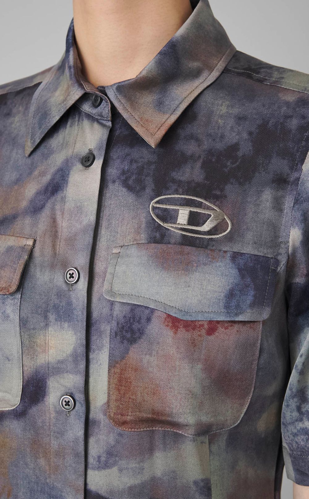 力モプリン卜シャツワンピース