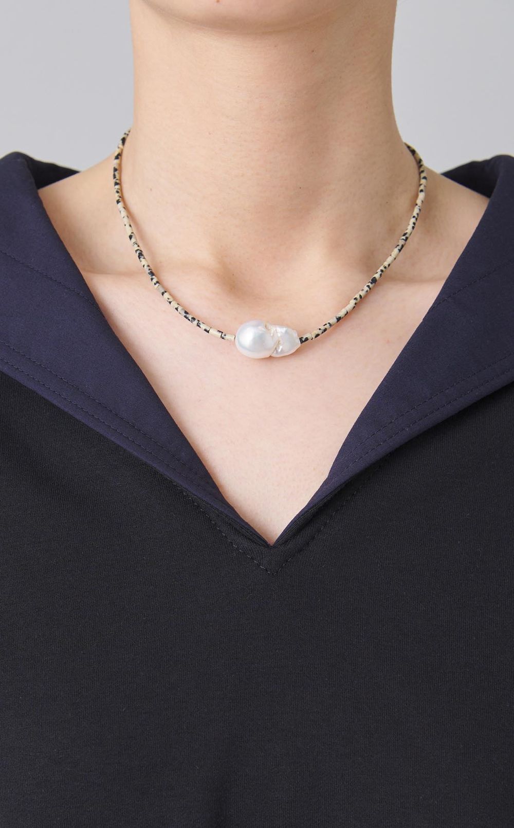 バロックパールストーンチョーカー