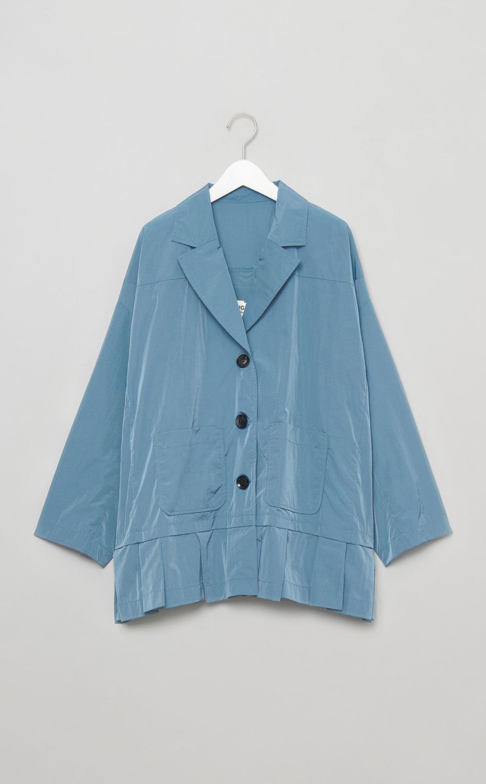 ナイロンタフタオーバーサイズジャケット