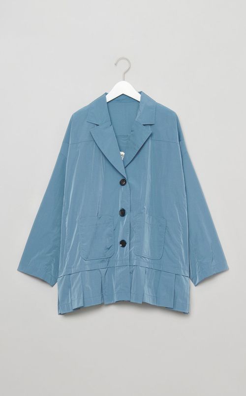 ナイロンタフタオーバーサイズジャケット