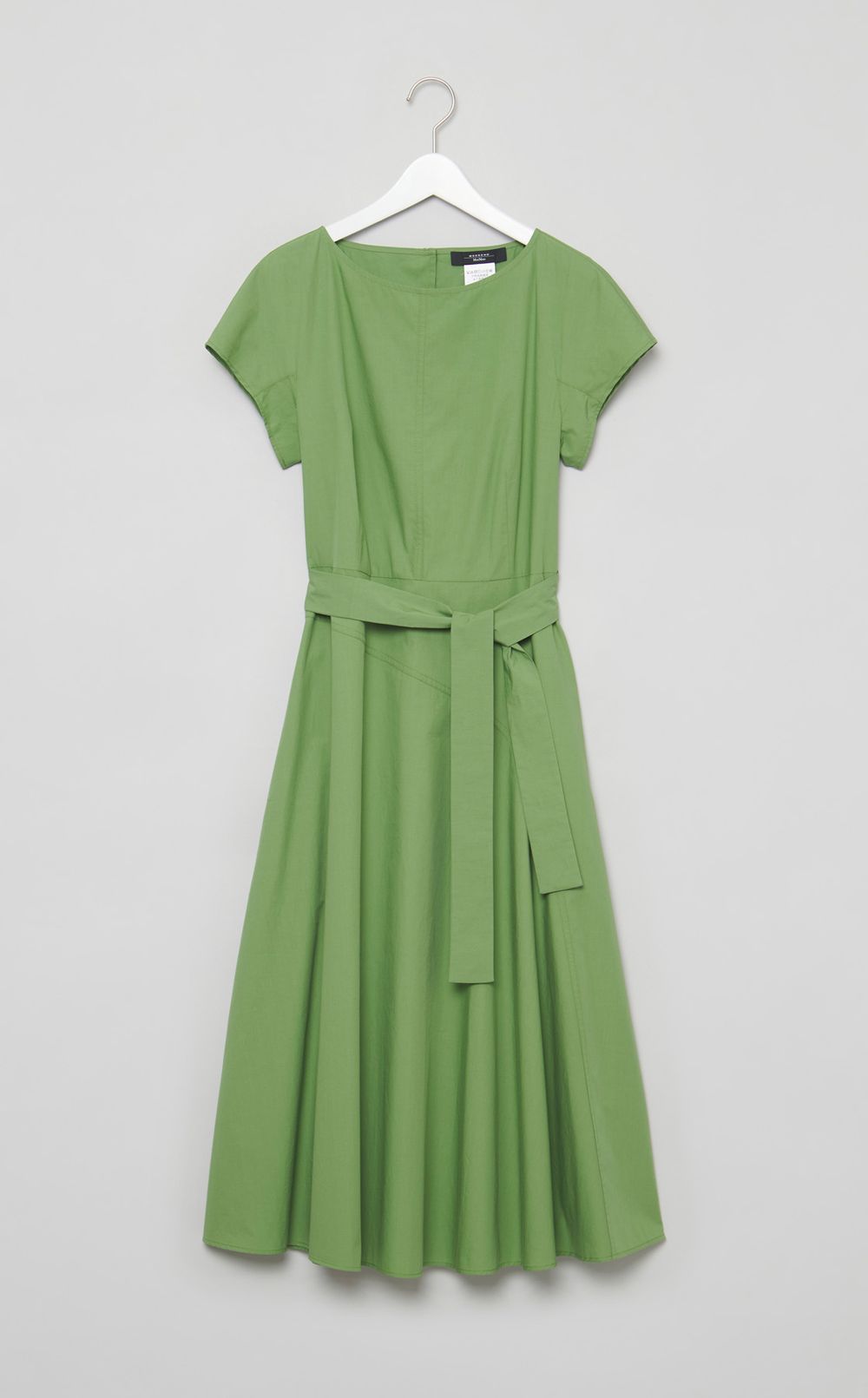 コットンサイドドレープワンピース