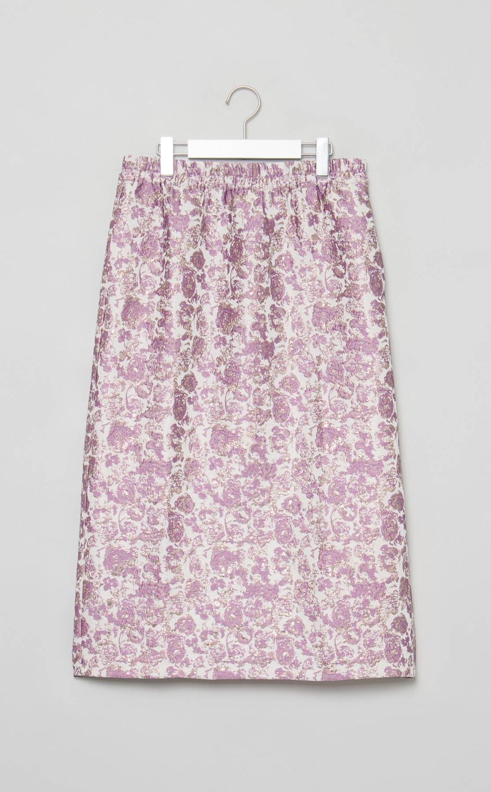 グリッタージャガードペンシルスカート