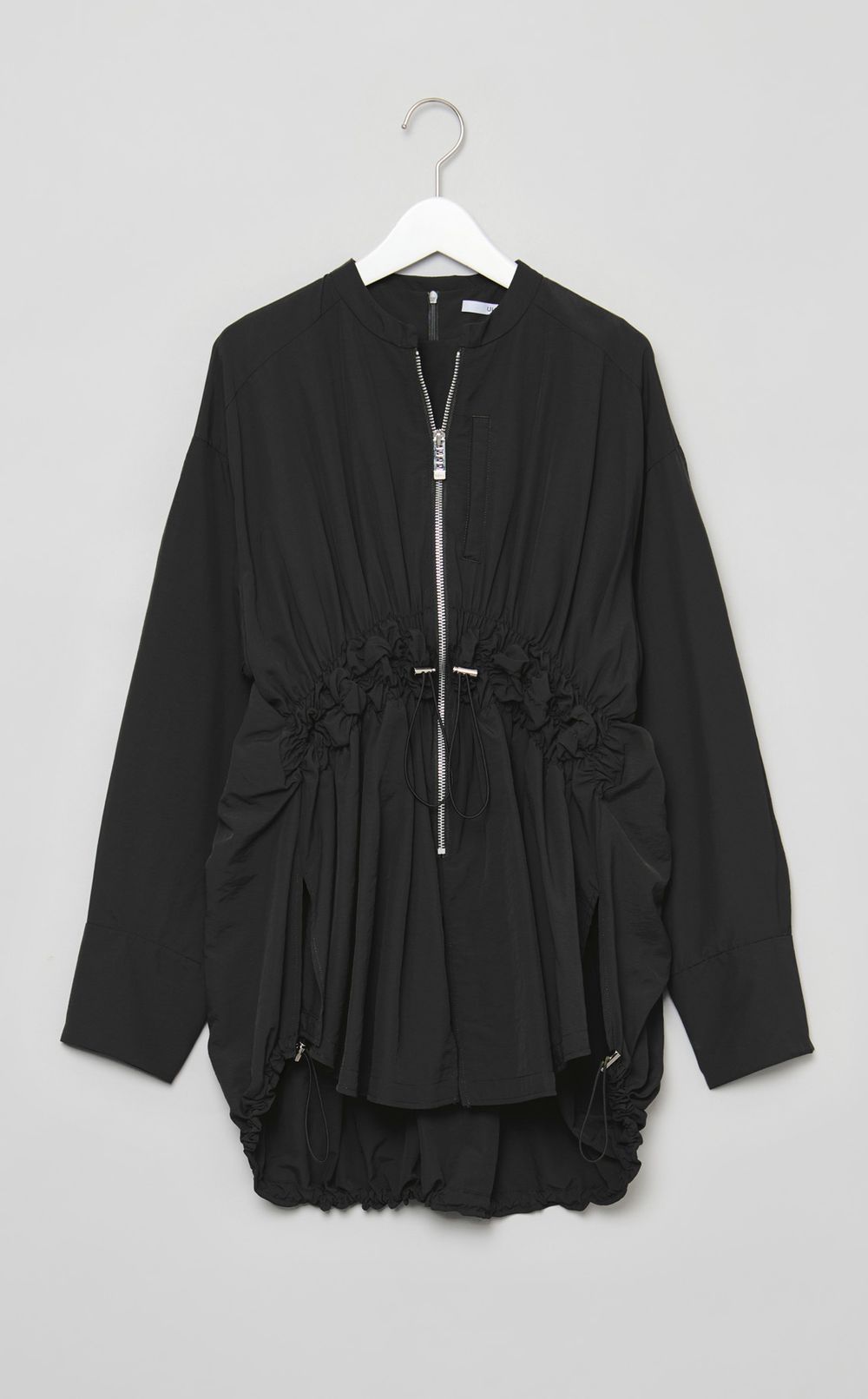 シャーリングレイヤードシャツ