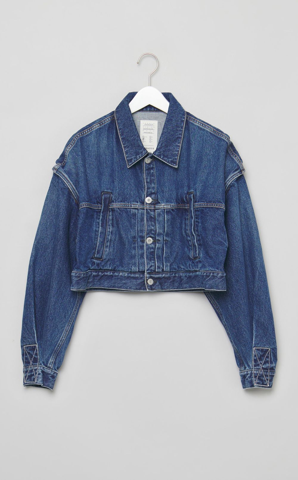 クロップドデニムジャケット