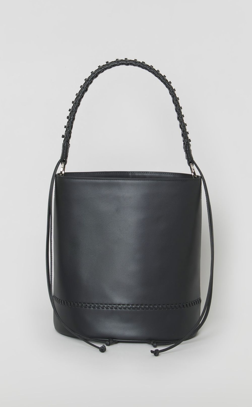 カウレザーバケツバッグ