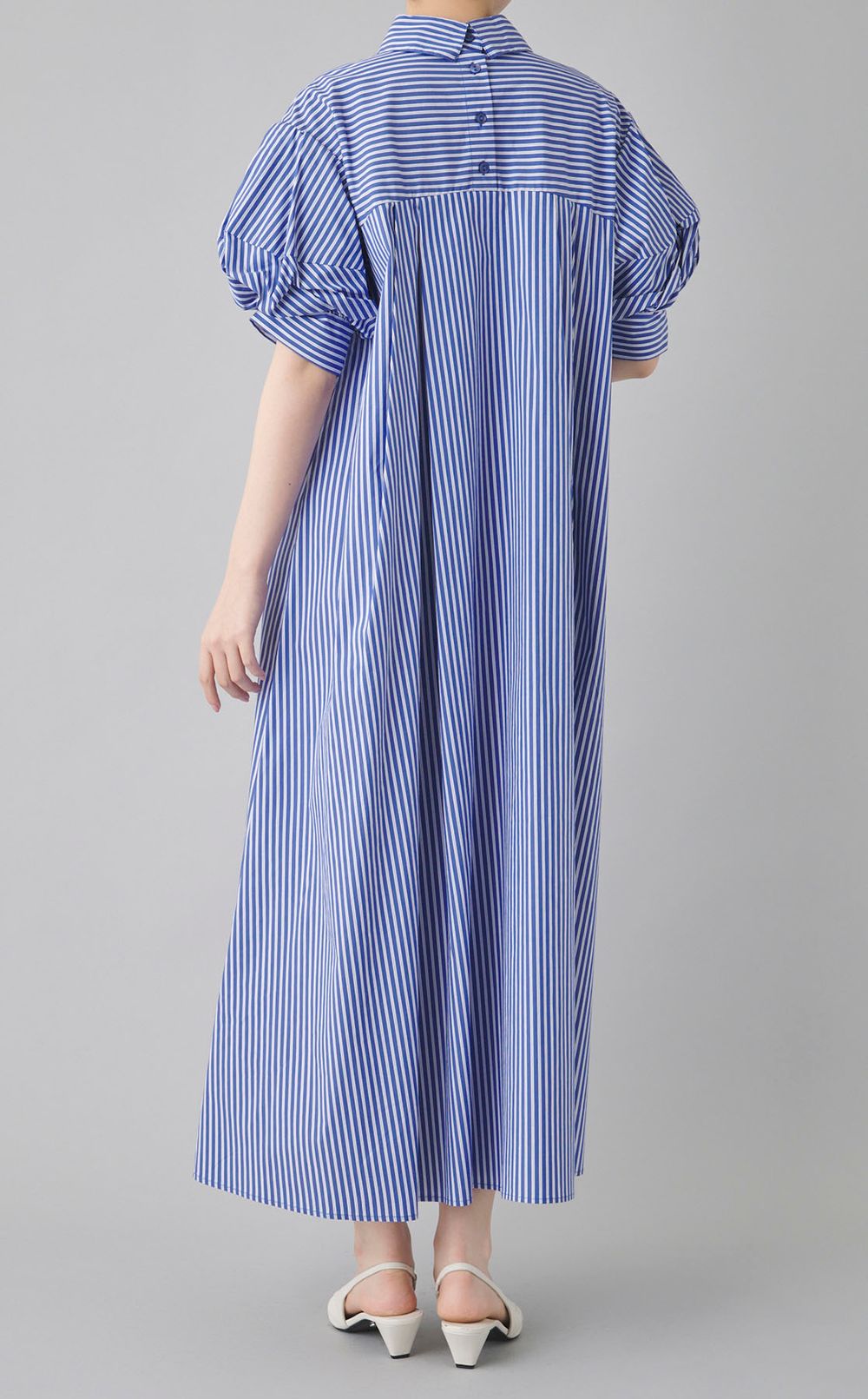 オーバーフォルムシャツワンピース