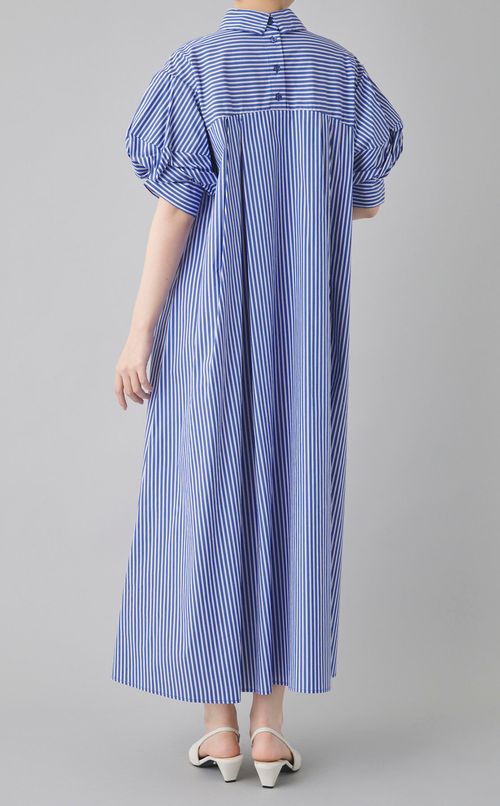 オーバーフォルムシャツワンピース