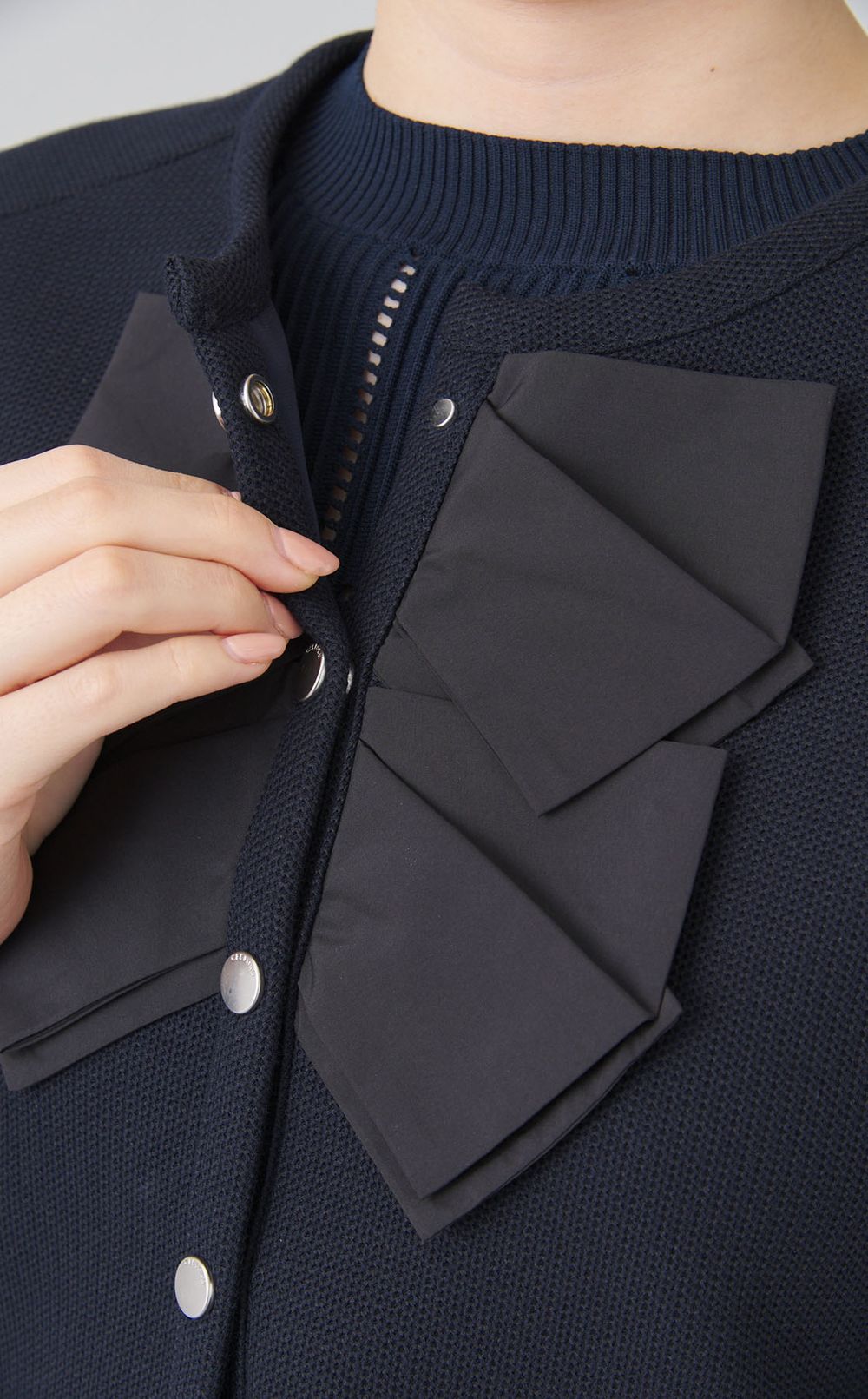 ダブルリボンカノコジャケット