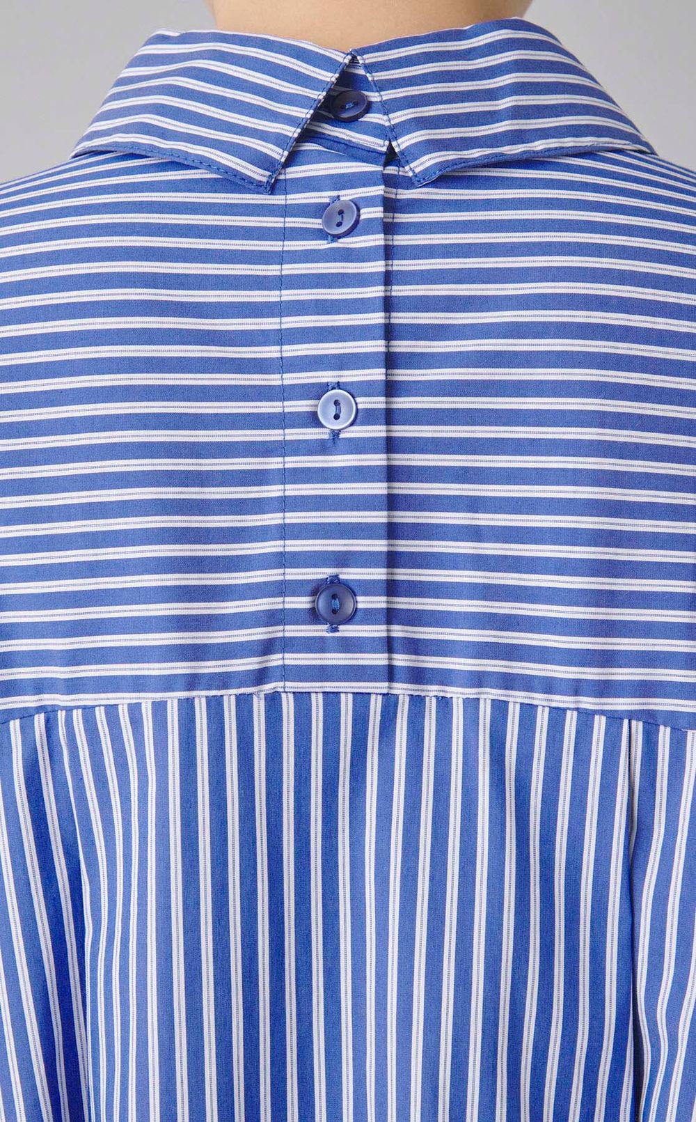 オーバーフォルムシャツワンピース