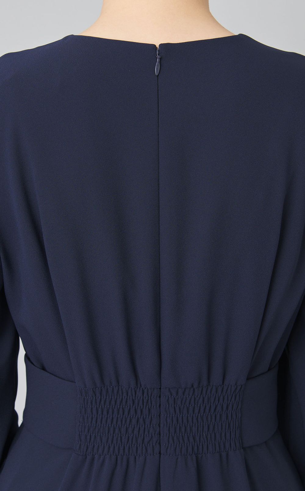 ベルトデザインフレアワンピース