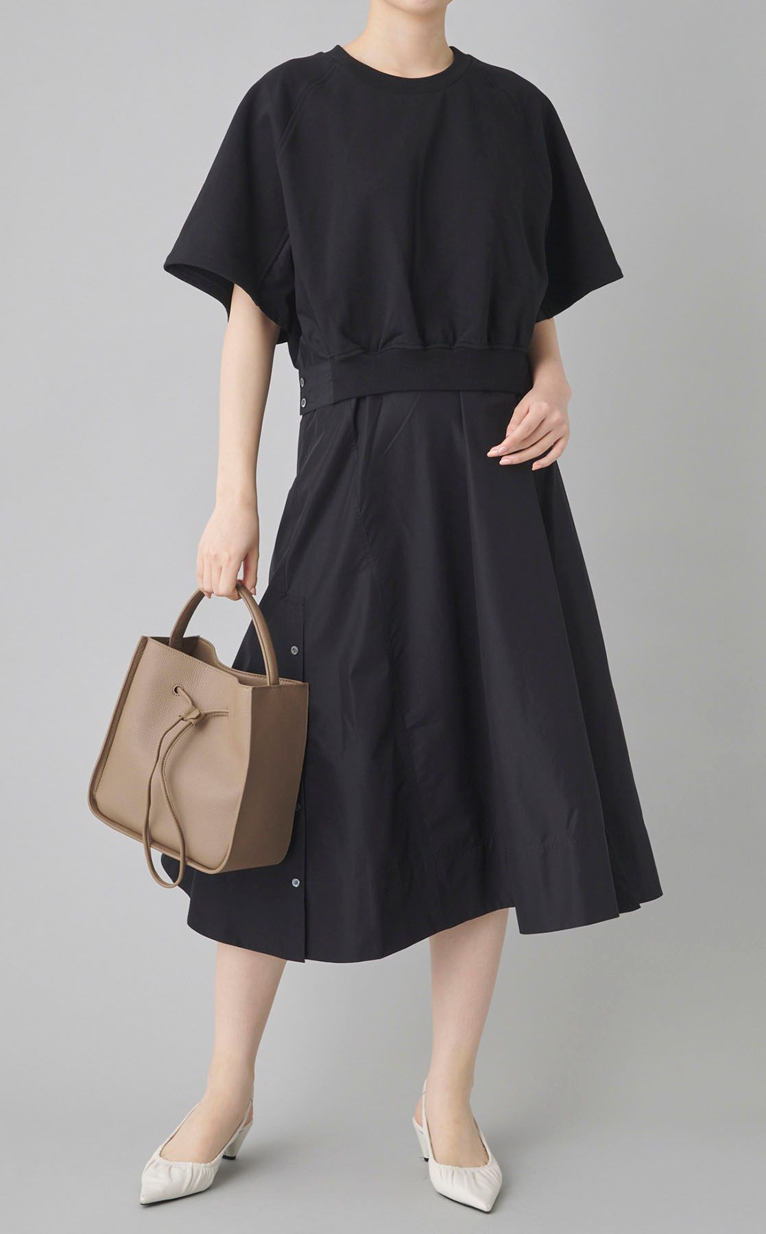 3.1 Phillip Lim ブラックフラワープリントワンピース M シルク 3.1 Phillip Lim ブラックフラワープリントワンピース M シルク