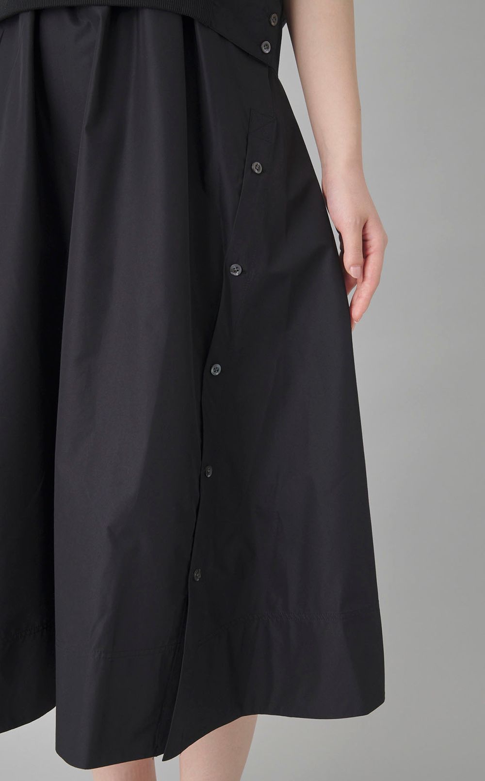 ハーフスリーブコンボワンピース