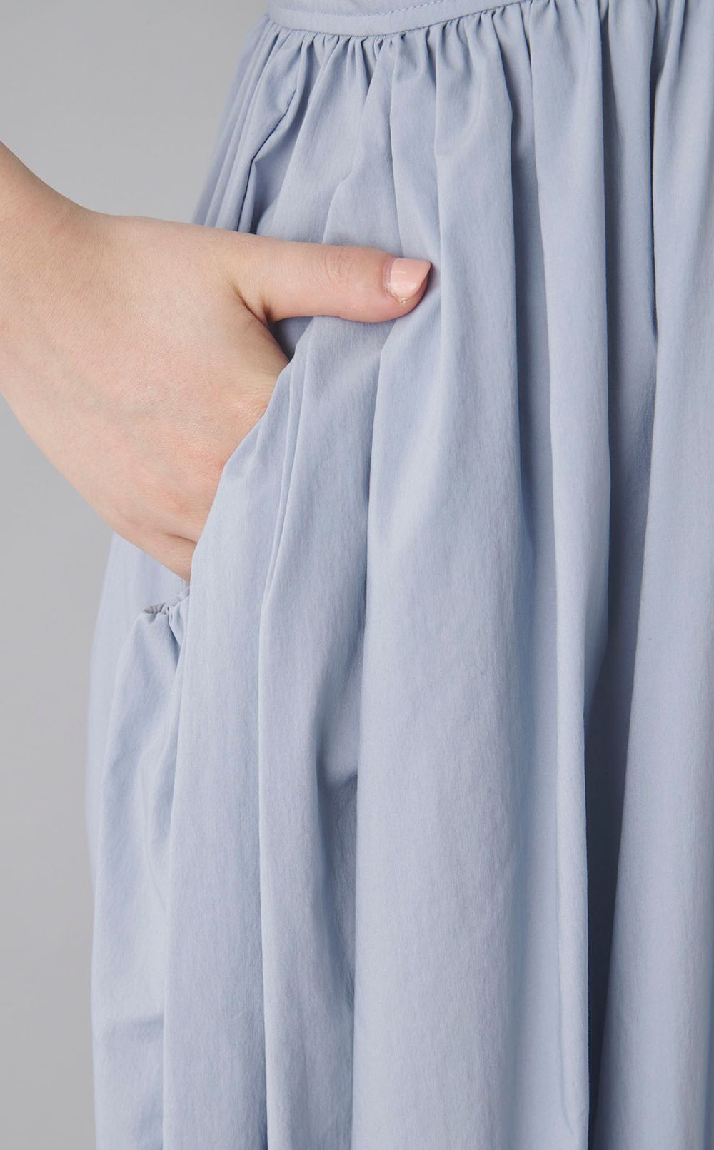 オープンカラーシャツワンピース