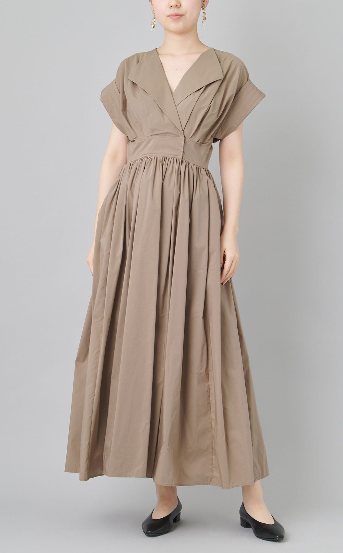 H+ Hannoh Vessel Dress Daria シャツワンピ H+ Hannoh Vessel Dress Daria シャツワンピース 【公式通販】