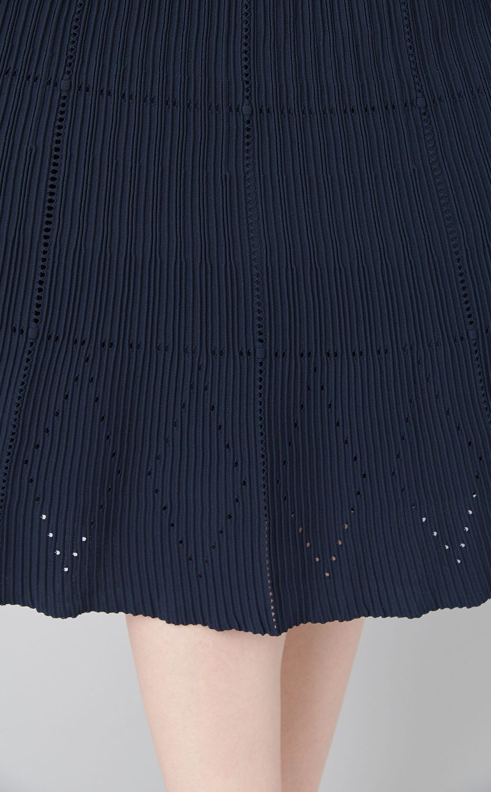 ダイヤヘムニットワンピース