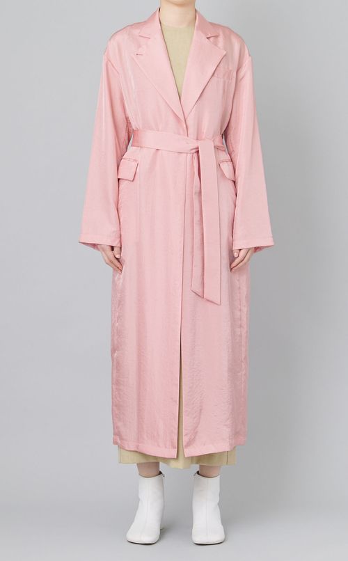 バックシアーマキシワンピース