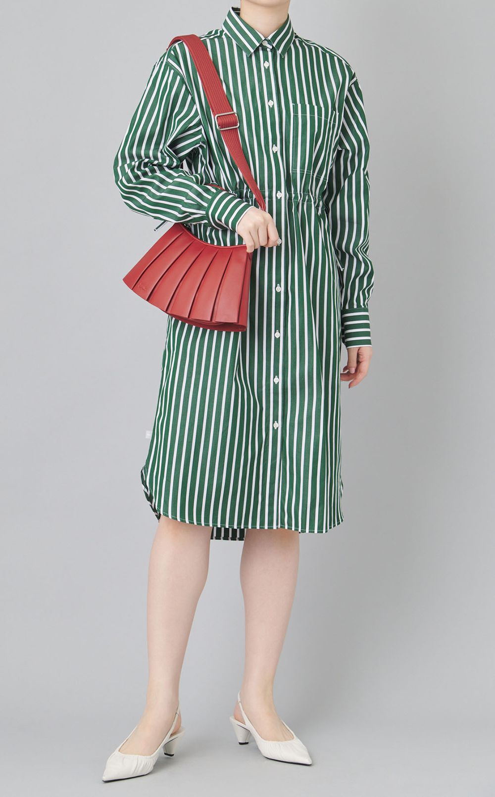 フリルトップハンドルバック