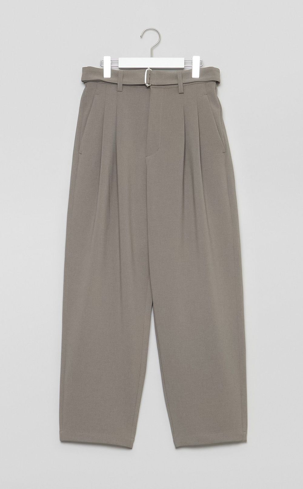 ベルテッドワイドトラウザー