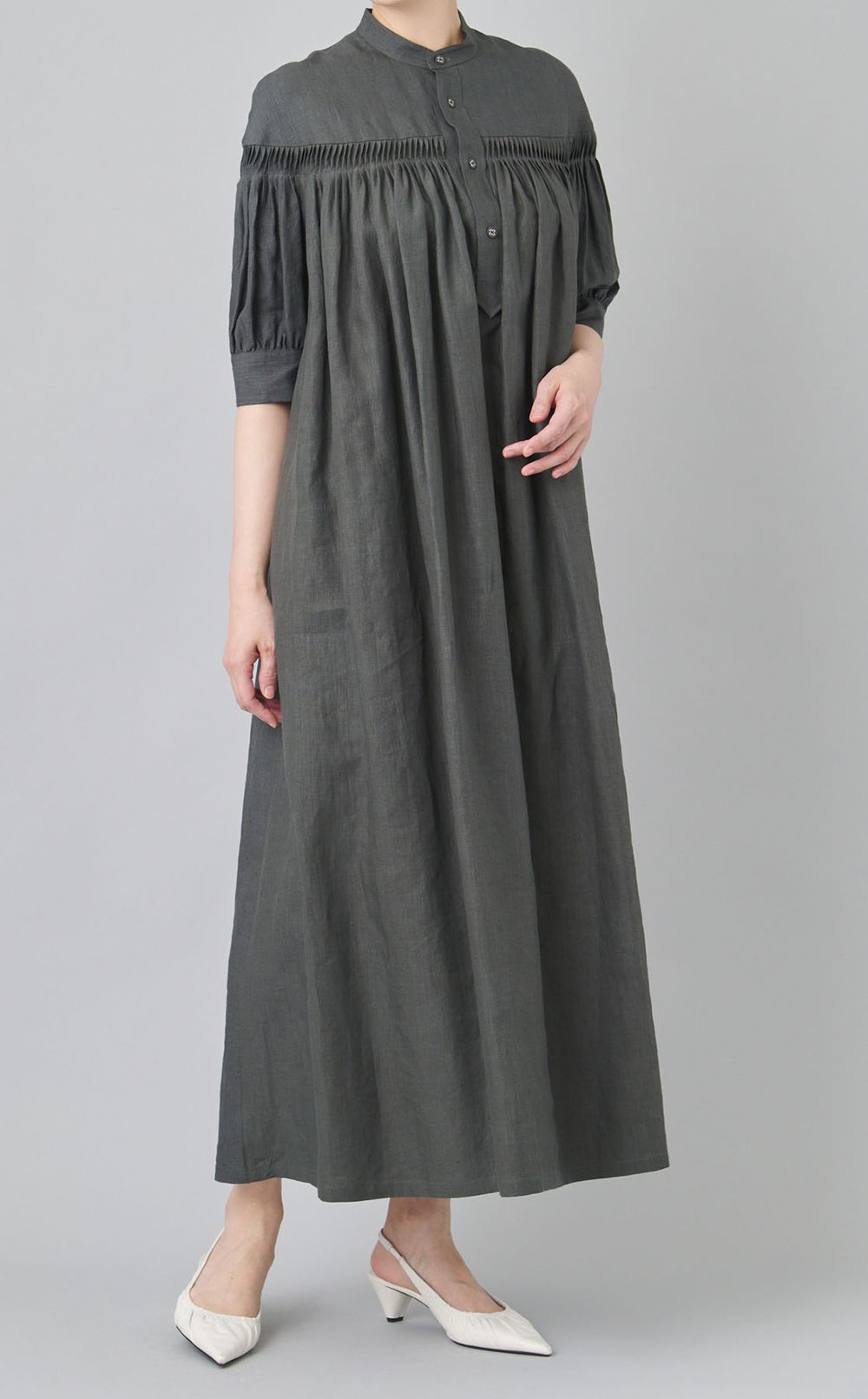 リネンタックワンピース