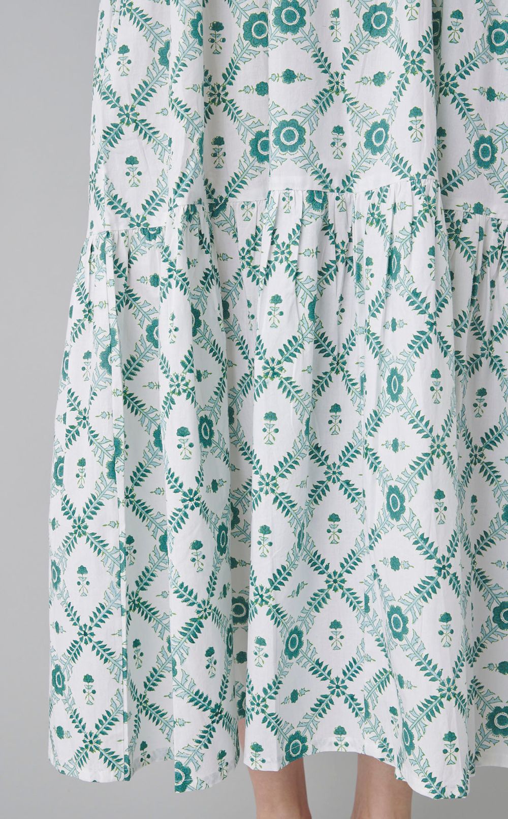 Gaiaパフスリーブワンピース