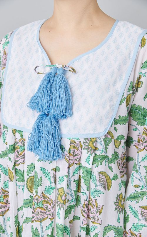 kittyタッセルワンピース