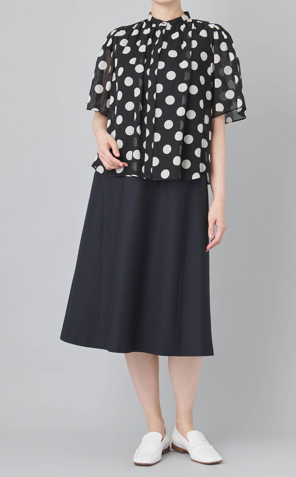 キャップスリーブワンピース