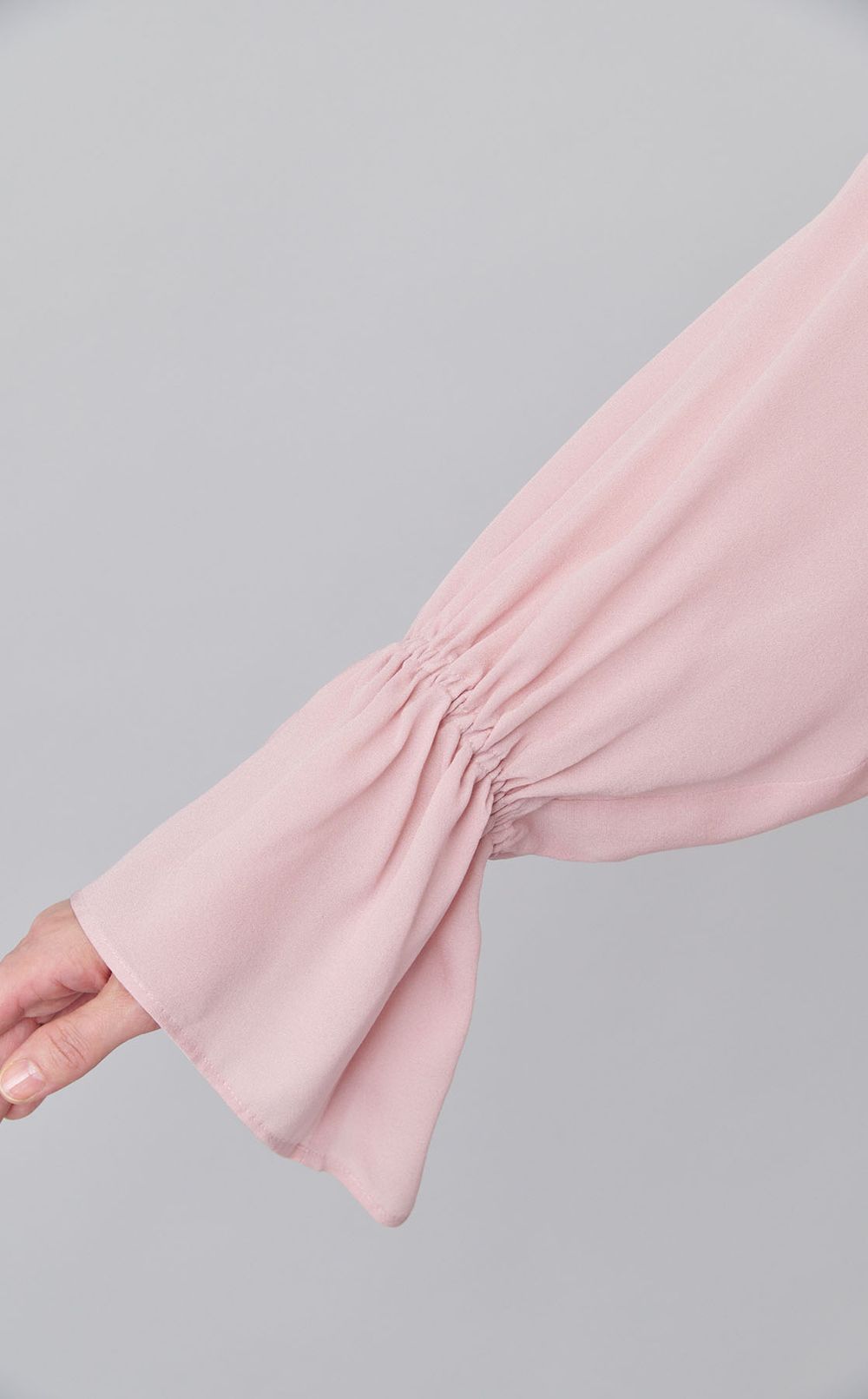 シルクキャンディスリーブブラウス