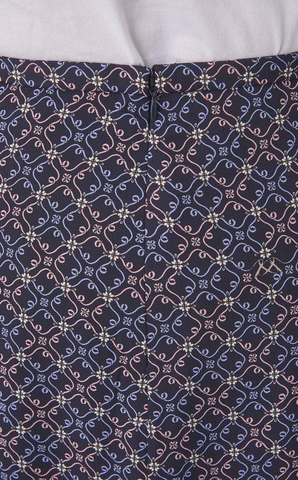 リバティプリントタックフレアスカート