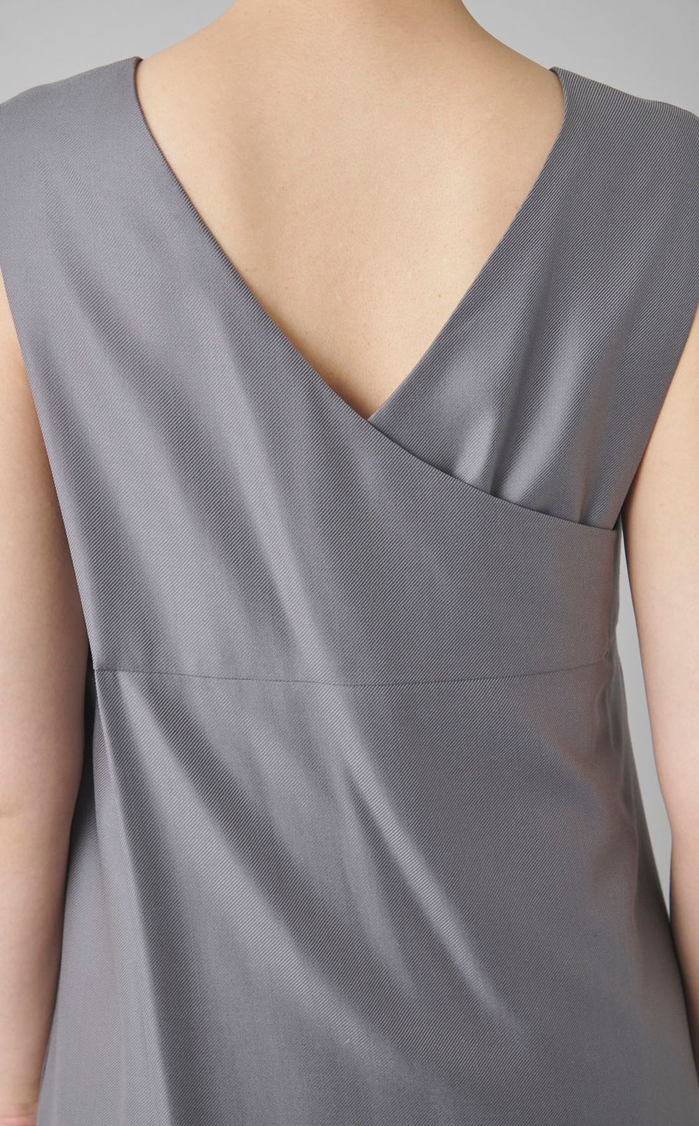 バッククロスロングワンピース