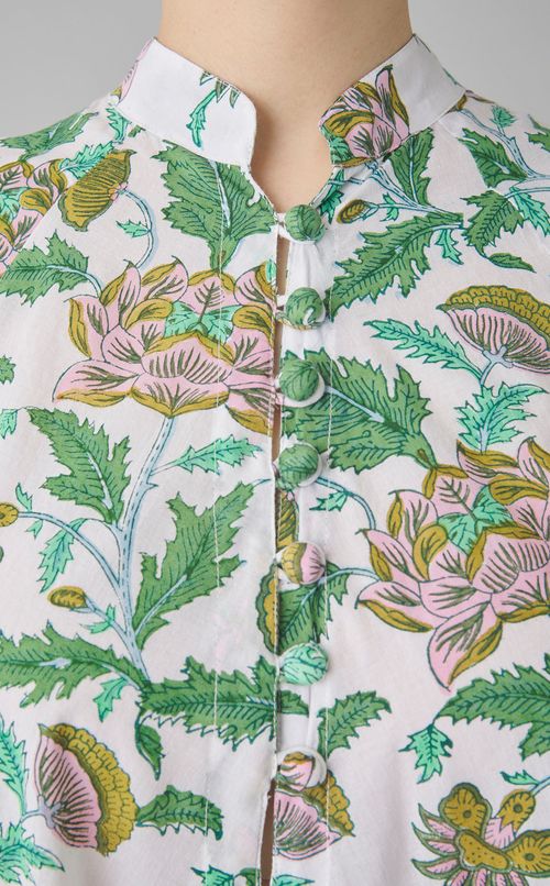 Artemisiaフラワープリントドレス