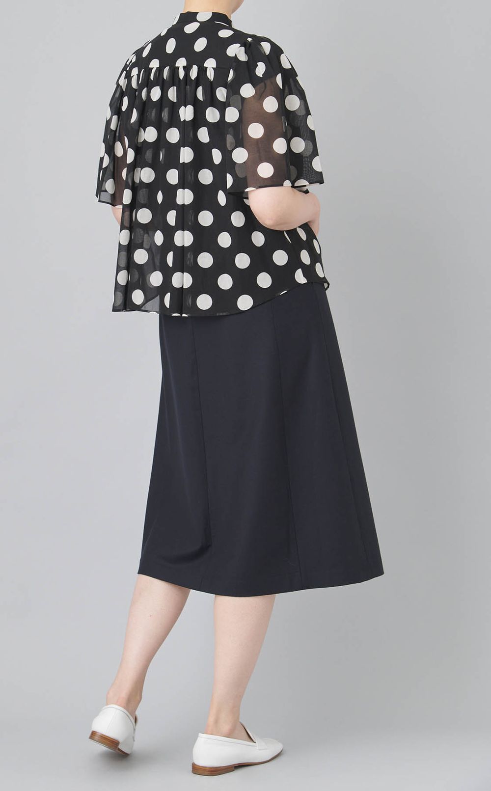 ドットベルフライブラウス