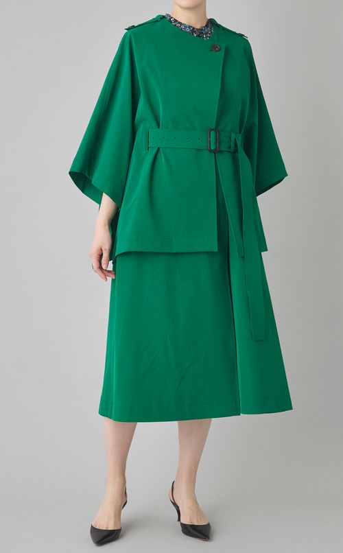 フラワーブーケプリントワンピース