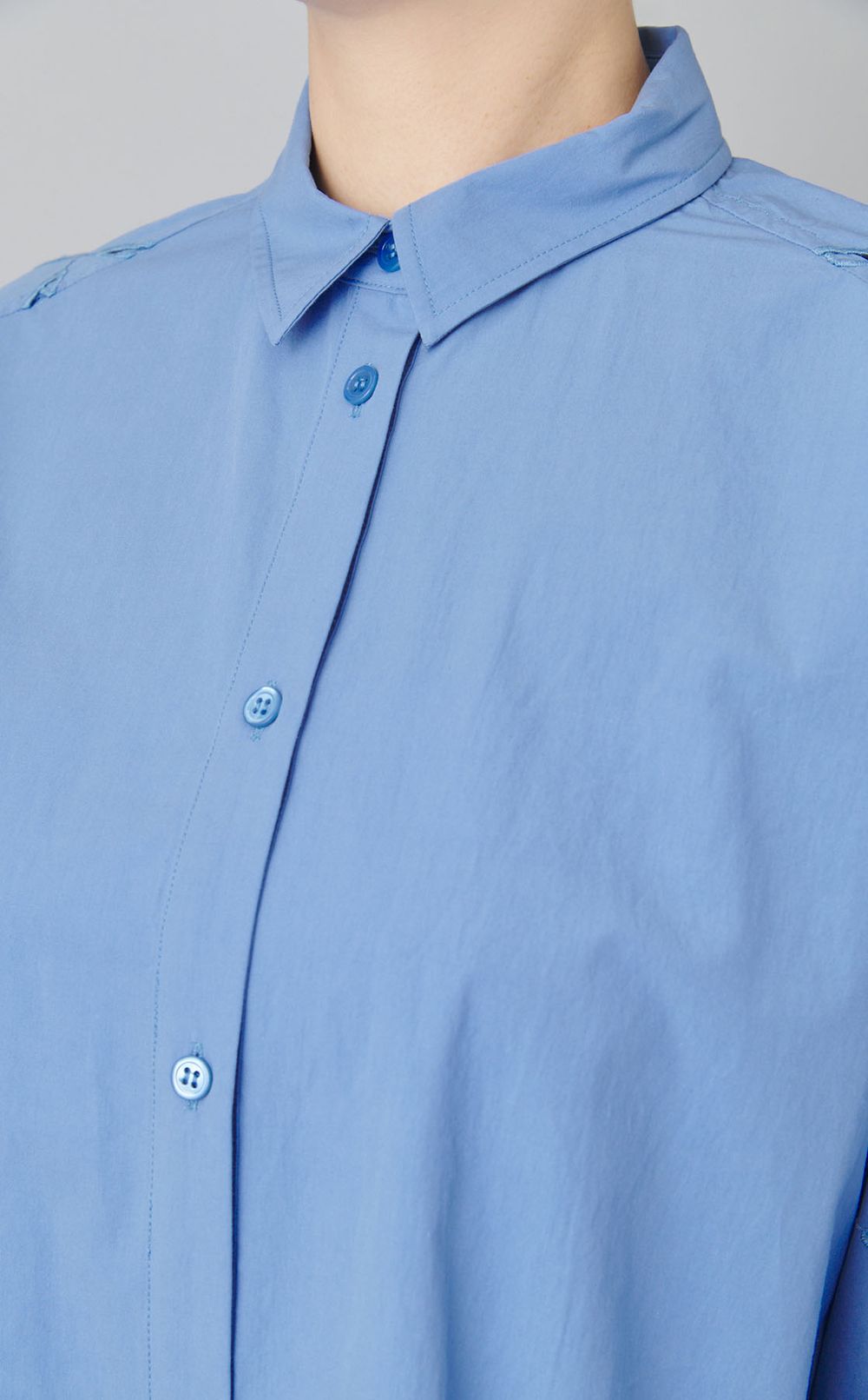 アーガイルエンブロイダリーブラウス