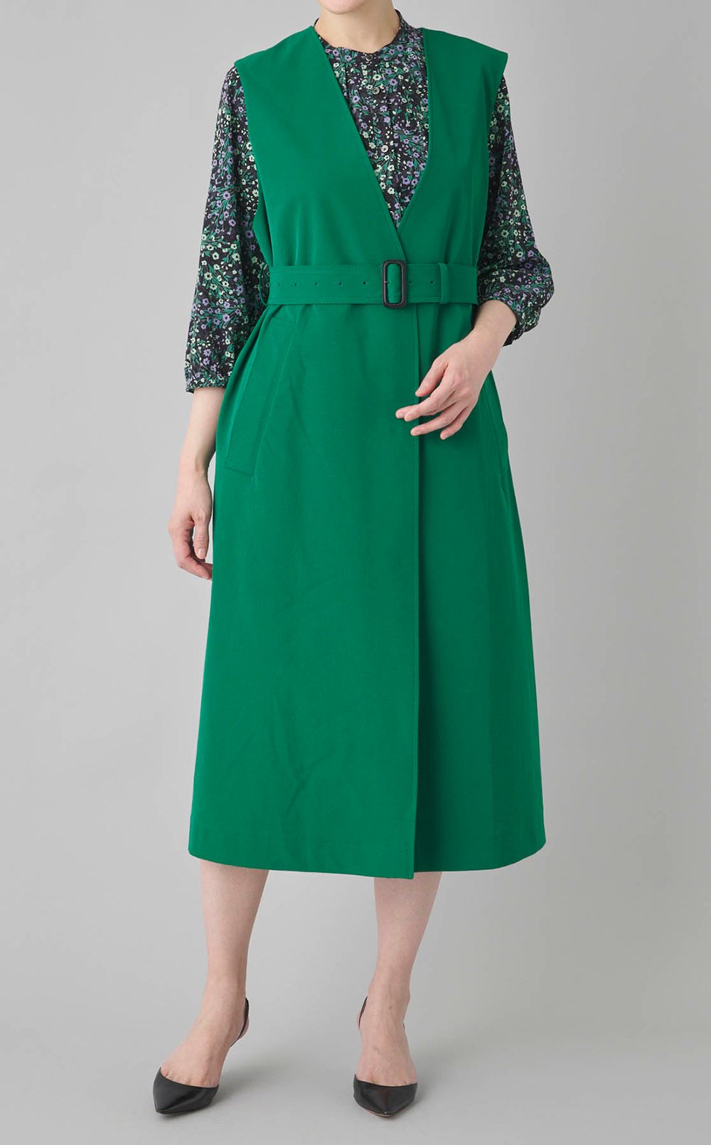 ポンチョジレセットコート