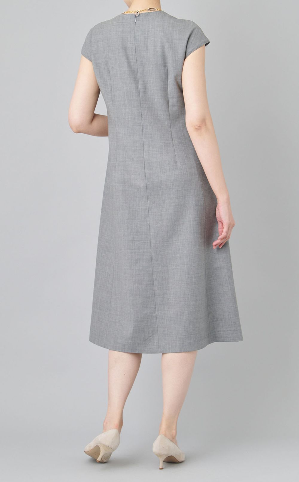 キャップスリーブワンピース