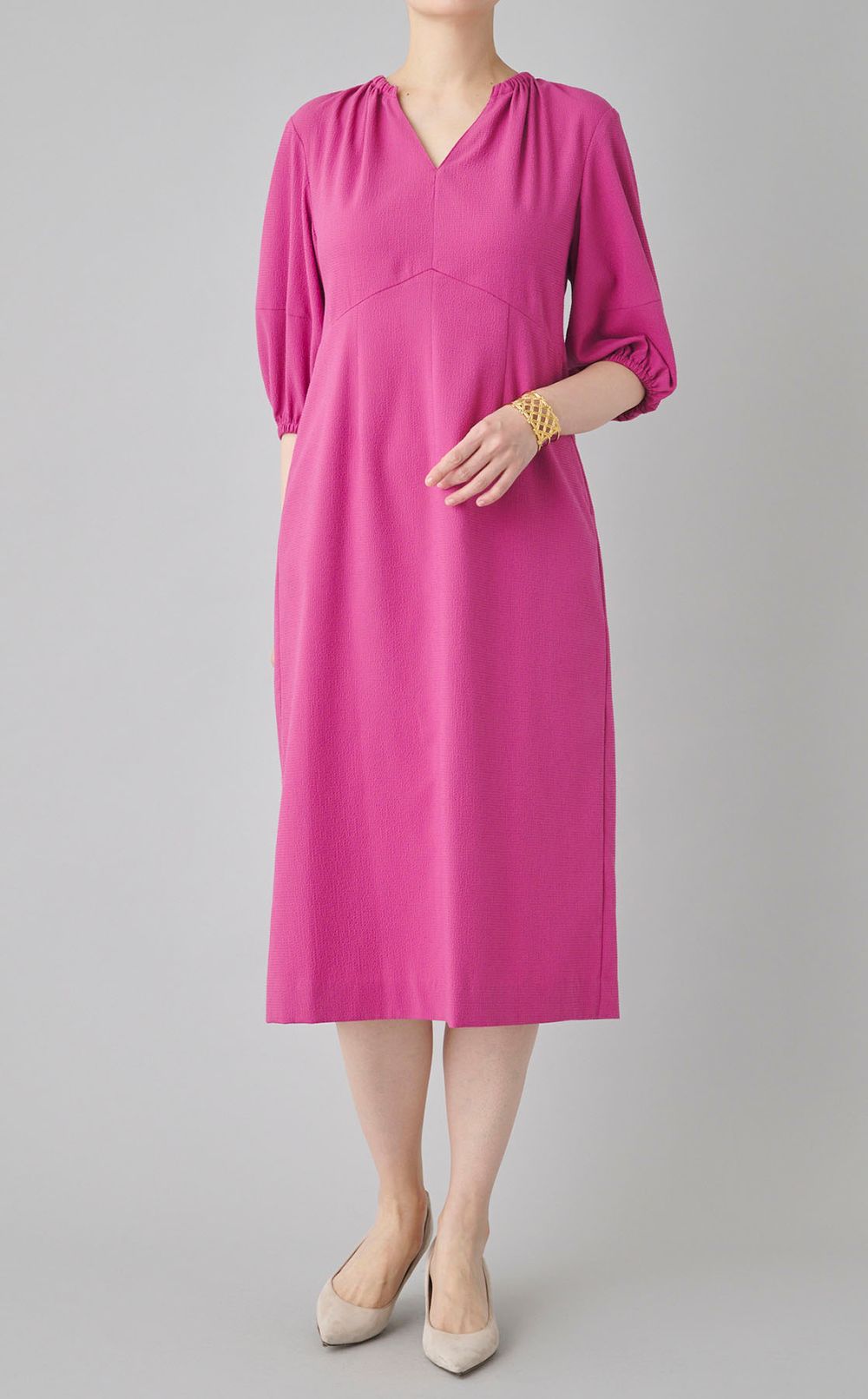 メタルパーツメッシュバングル