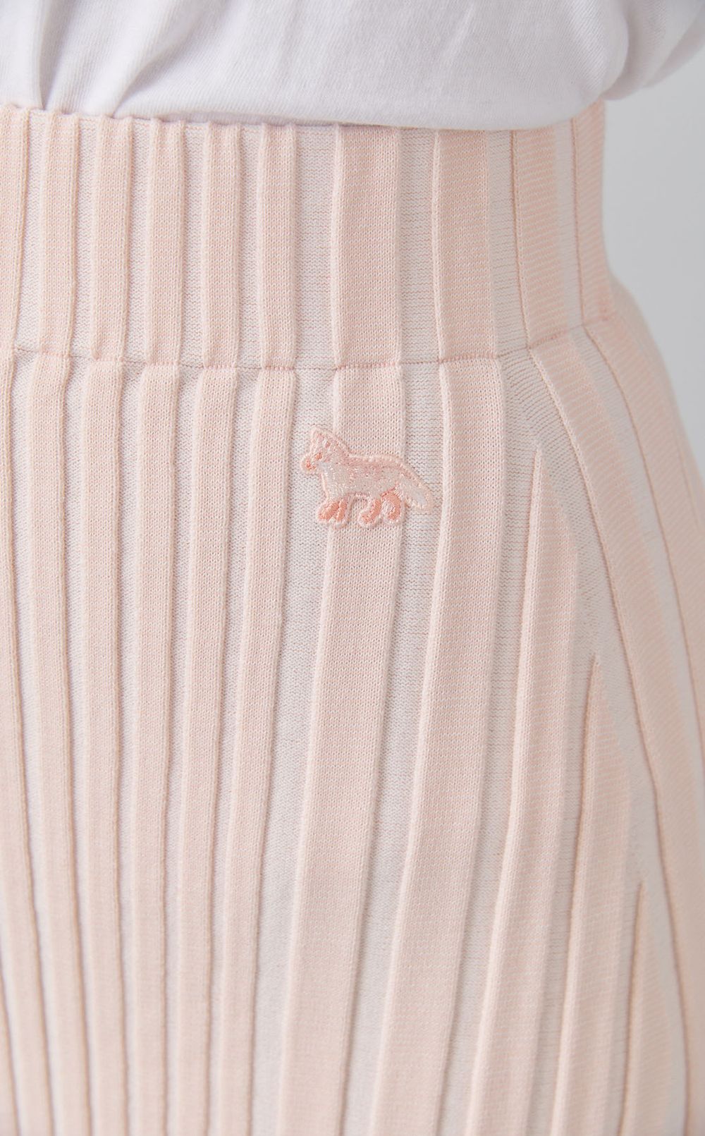 ベビーフォックスプリーツリブスカート