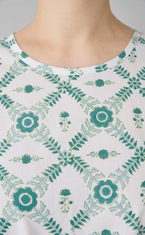 Gaiaパフスリーブワンピース