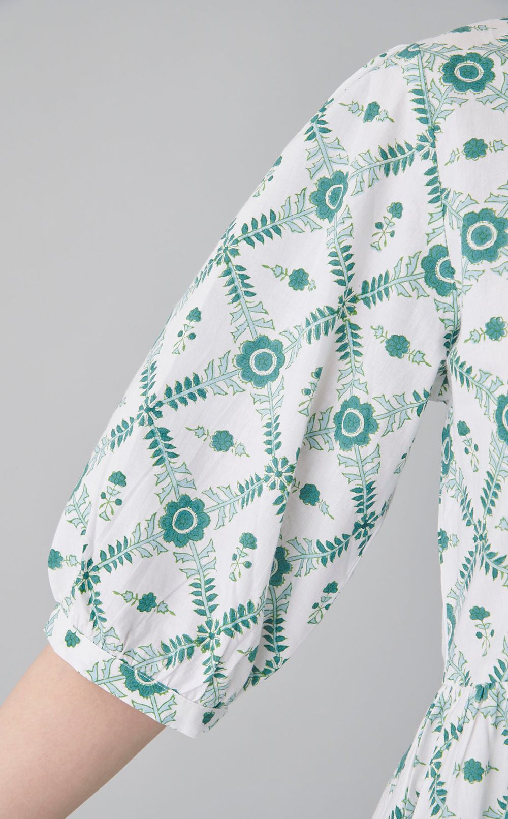 Gaiaパフスリーブワンピース